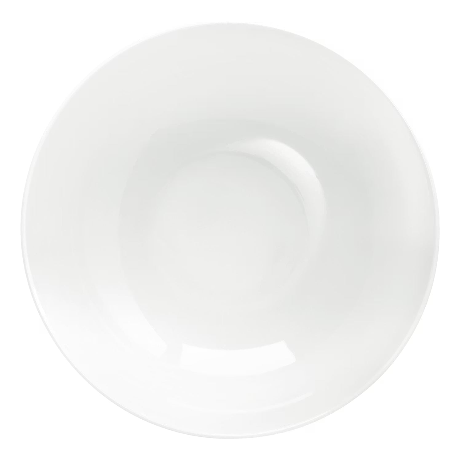 PURO Salatschale - Qualitätsporzellan - Weiß - Durchmesser: 25 cm