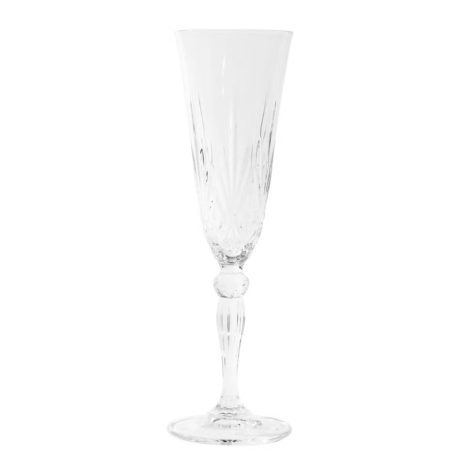 CRYSTAL CLUB Champagnerglas 6er-Set - Kristallglas - Transparent
