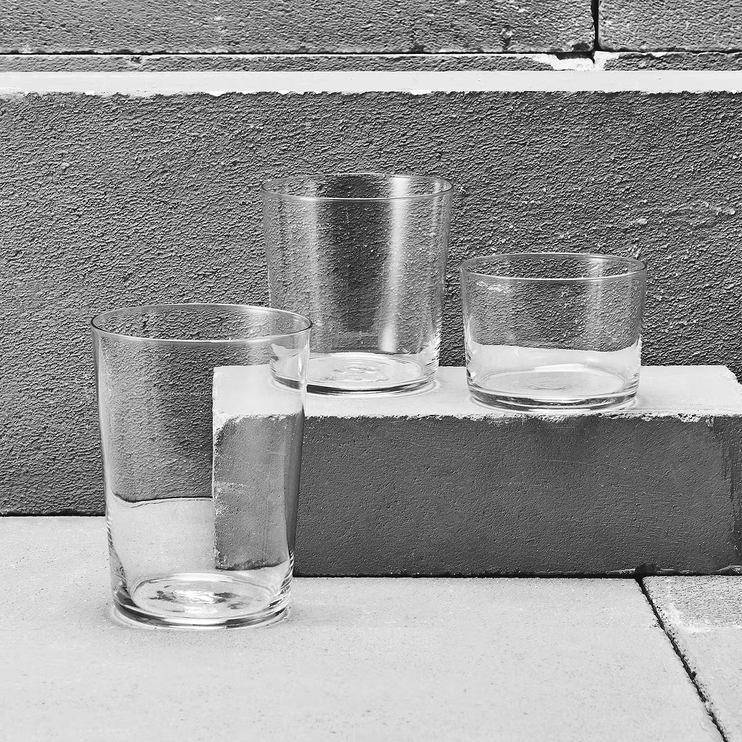 PURIST Trinkglas 6er-Set - Klarglas - Fassungsvermögen: 0.45 L