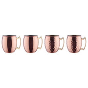 MOSCOW MULE Becher 4er-Set - Edelstahl - Roségold