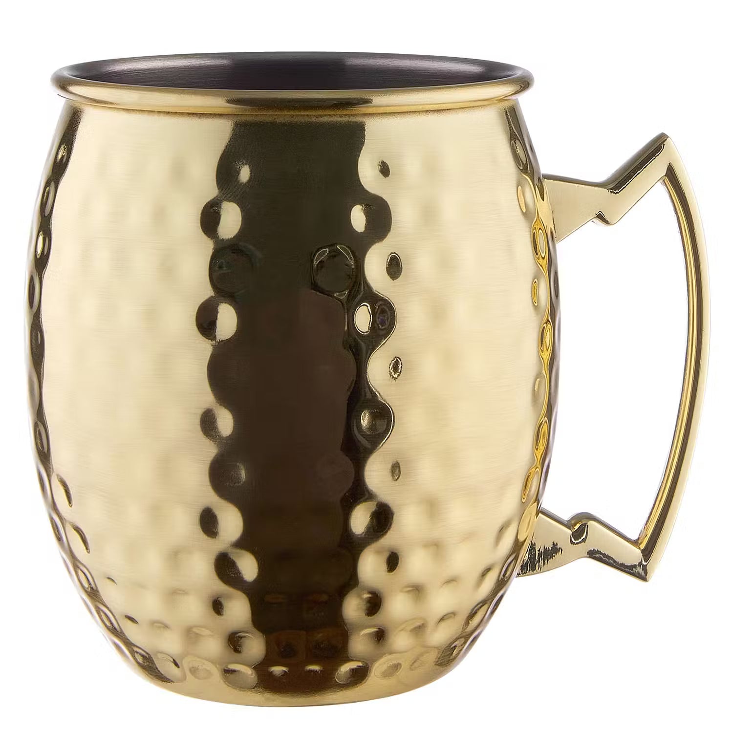 MOSCOW MULE Becher 4er-Set - Edelstahl - Gold