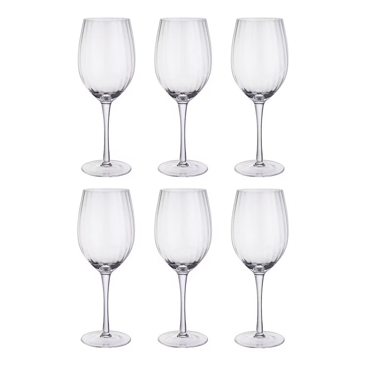 MODERN TIMES Rotweinglas 6er-Set – Modern genießen – BUTLERS