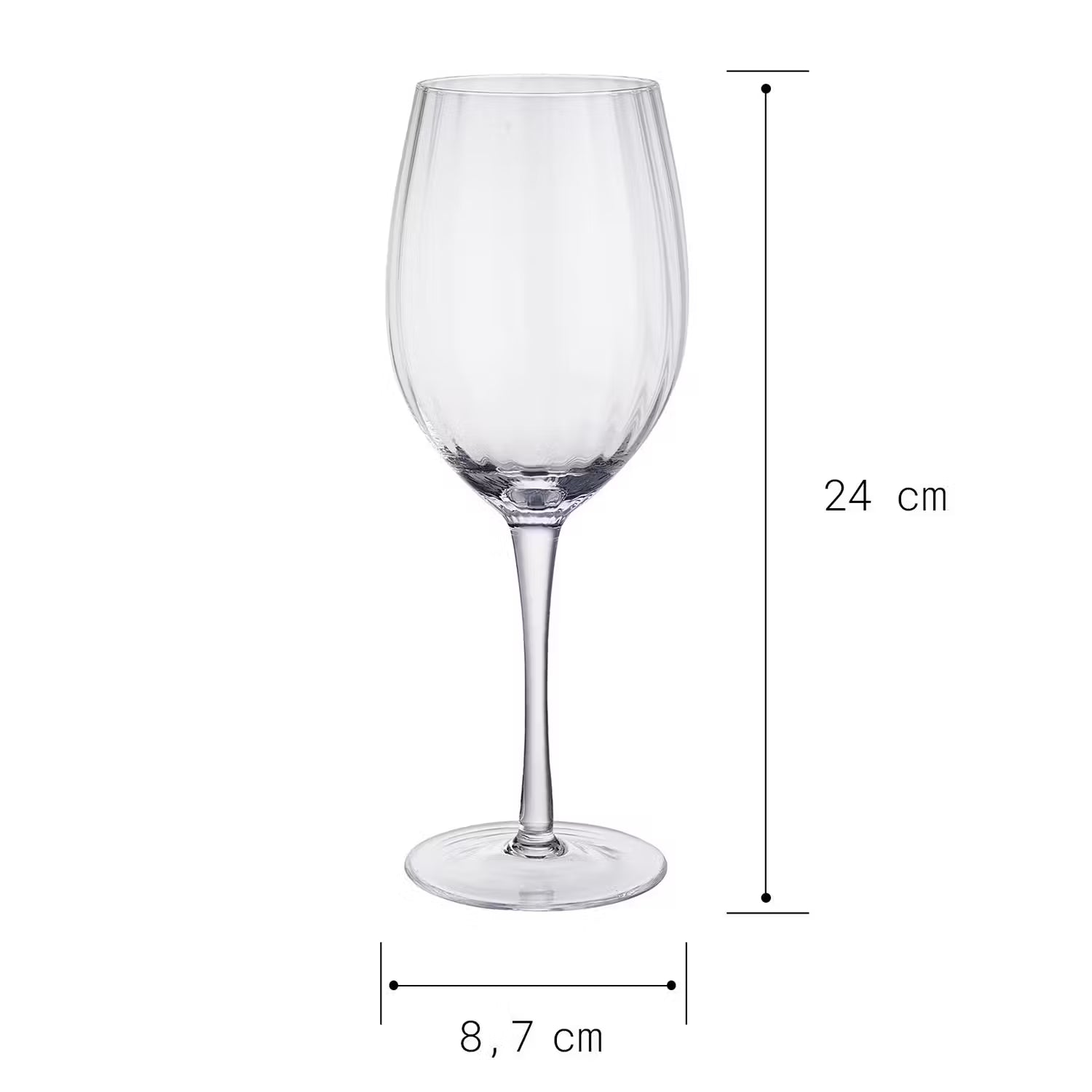 MODERN TIMES Rotweinglas 6er-Set - Klarglas - Transparent