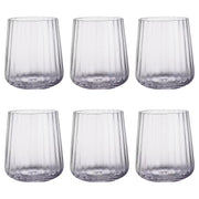 MODERN TIMES Wasserglas 6er-Set - Klarglas - Transparent
