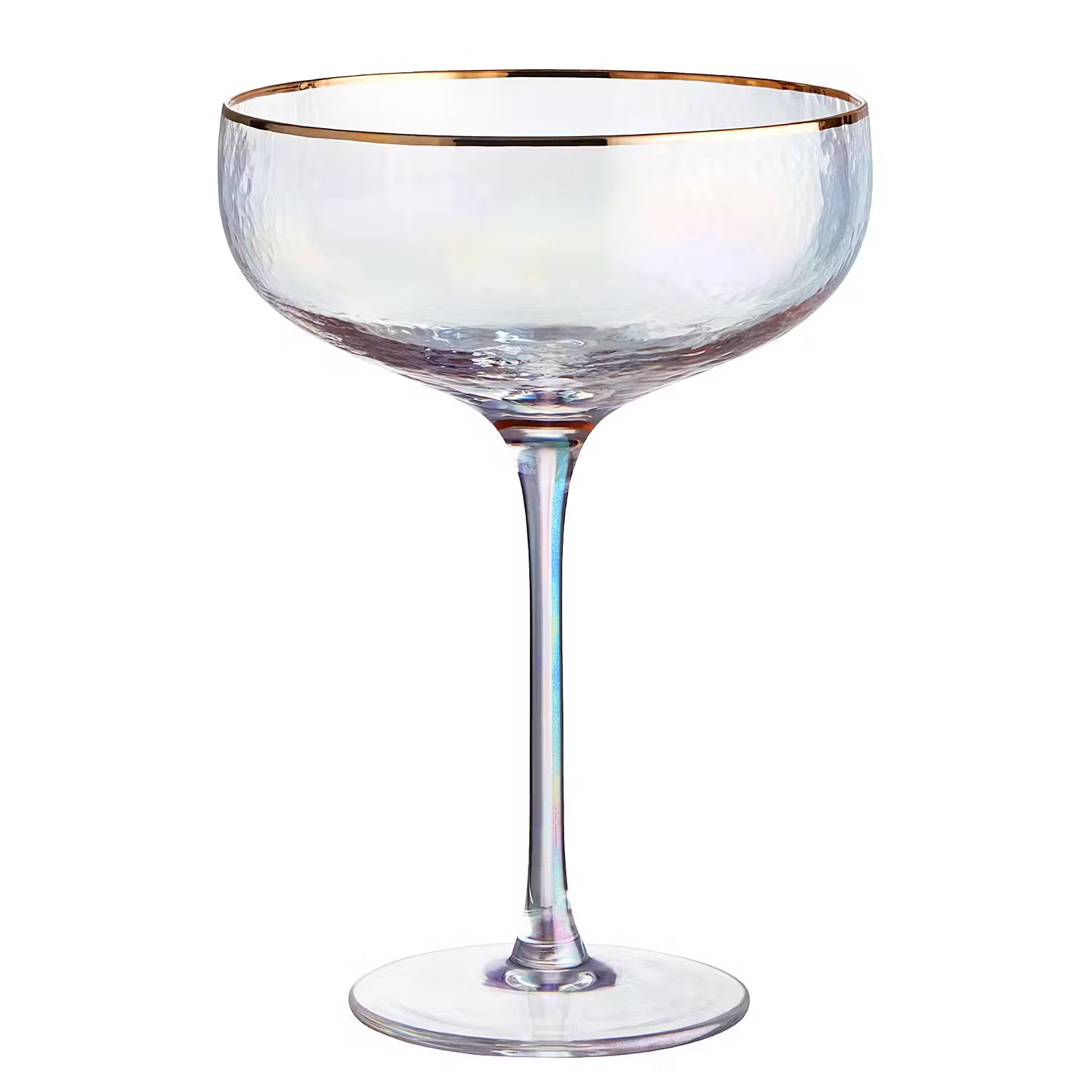 SMERALDA Champagnerschale 6er-Set - Klarglas - Transparent
