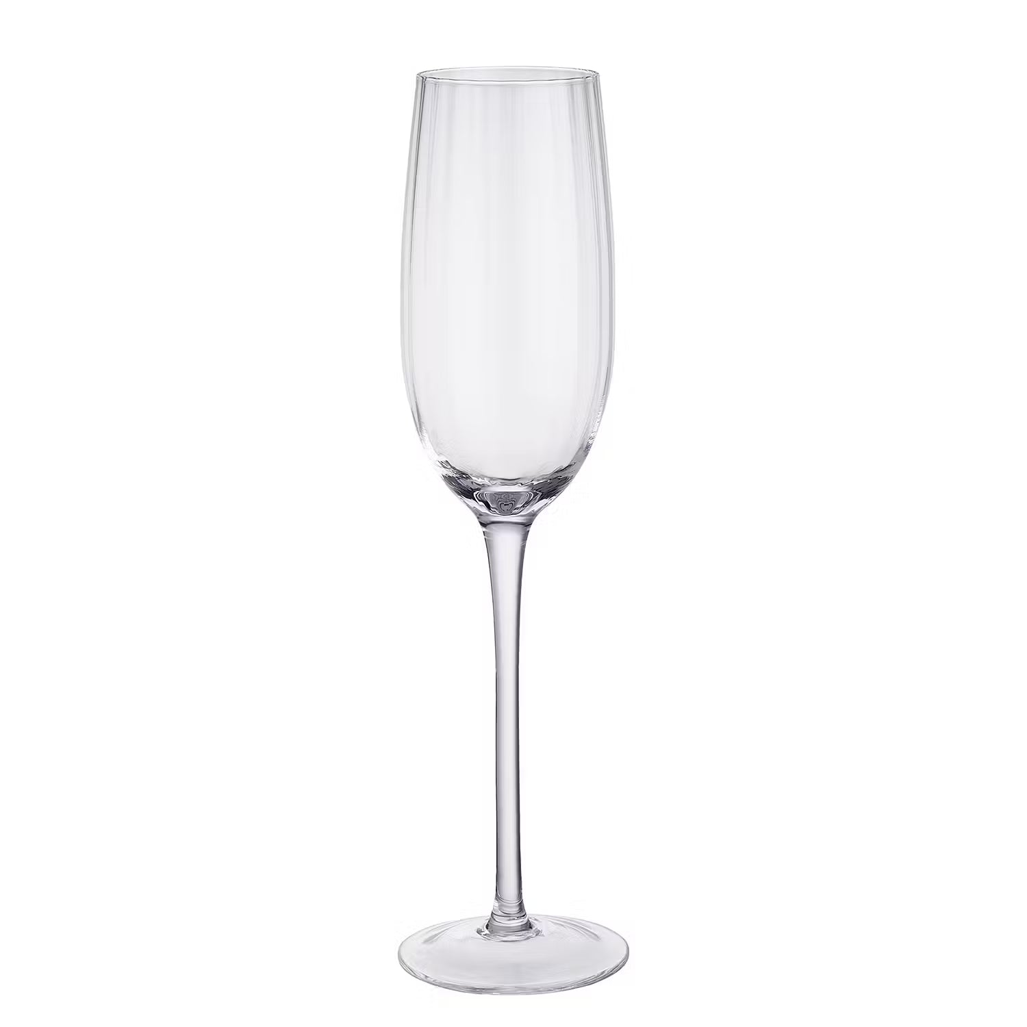 MODERN TIMES Champagnerflöte 6er-Set - Klarglas - Transparent