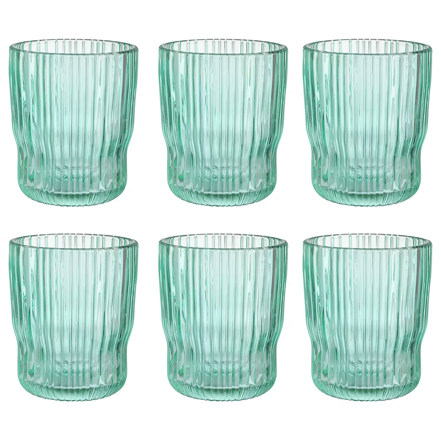 CHELSEA Wasserglas-Set - Farbglas - Mint