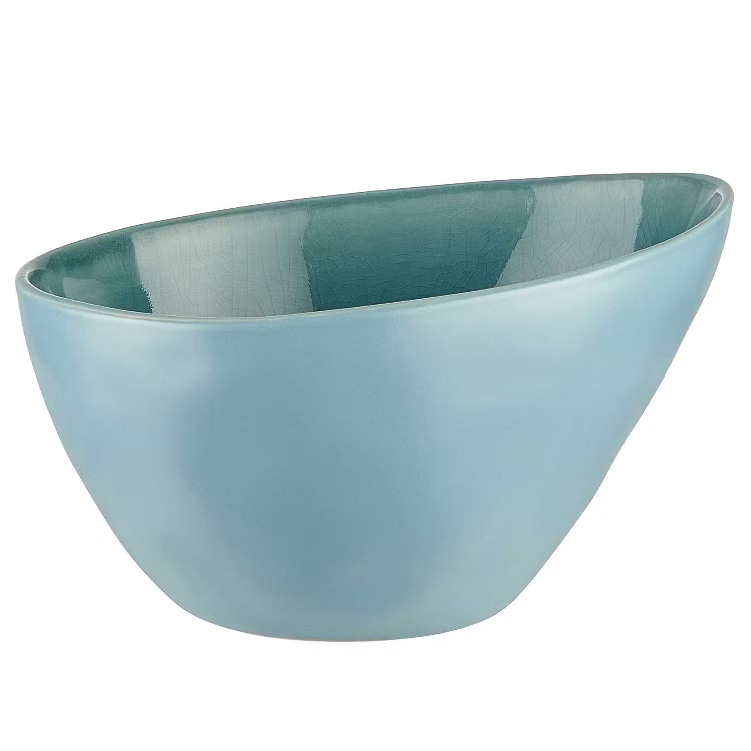 DE LA ROYA Geschirr-Set 12-tlg. - Keramik - Blau - Blau