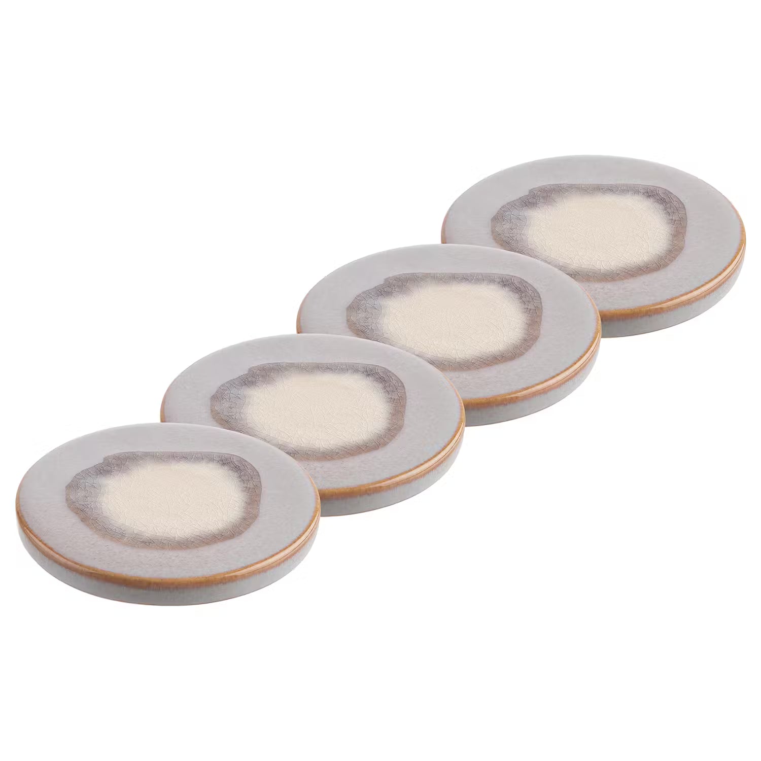 COSMOS Untersetzer 4er-Set - Kork / Stein - Grau
