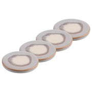 COSMOS Untersetzer 4er-Set - Kork / Stein - Grau