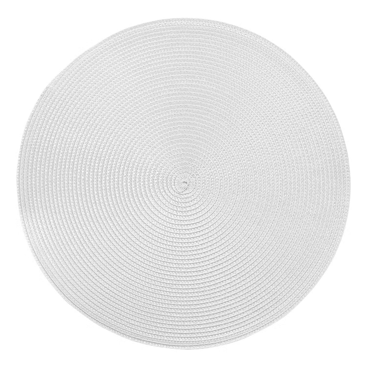 AMBIENTE Tischset 6er-Set - Polypropylen / Polyethylenterephthalat - Lichtgrau