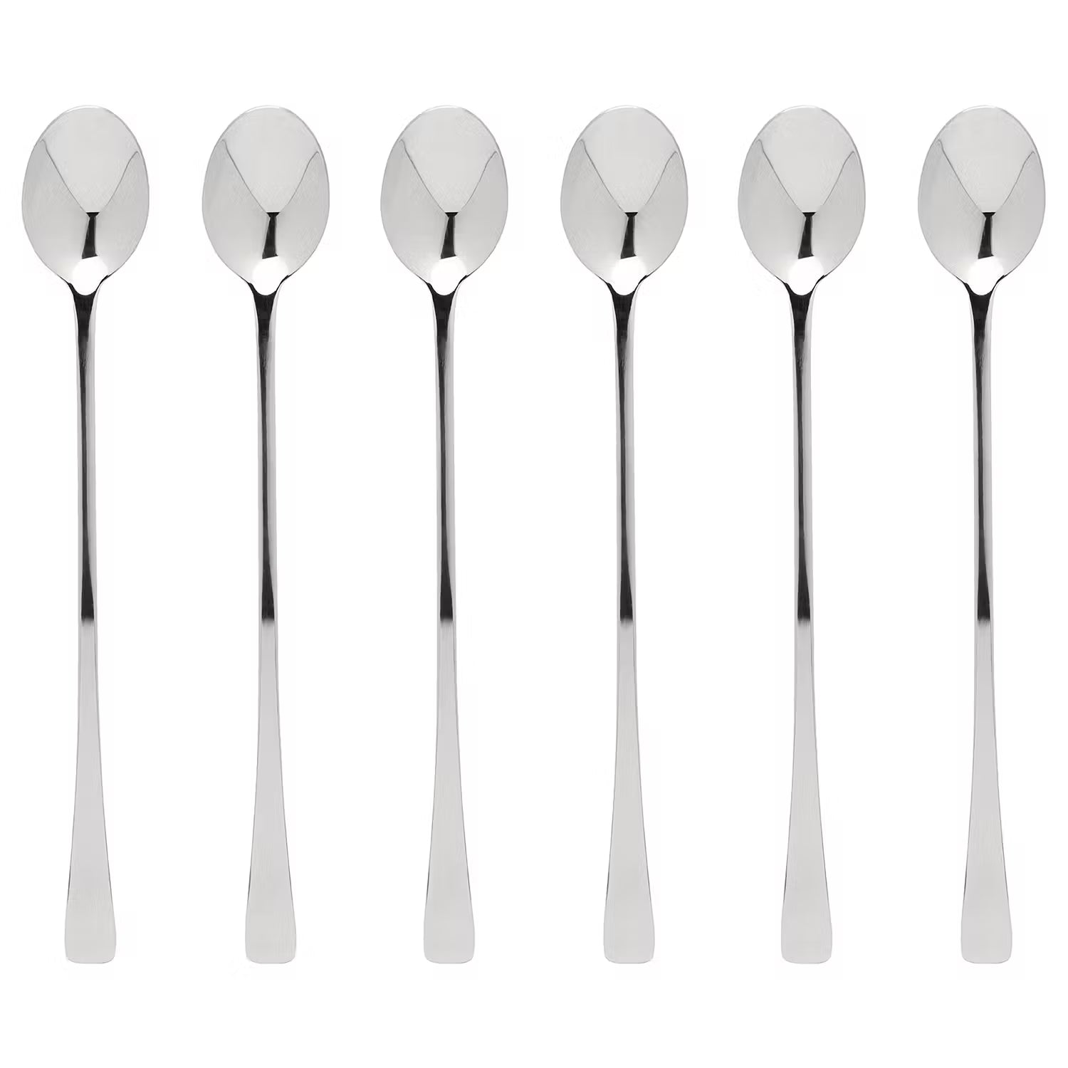 LIMO Longdrinklöffel 6er-Set - Edelstahl - Silber