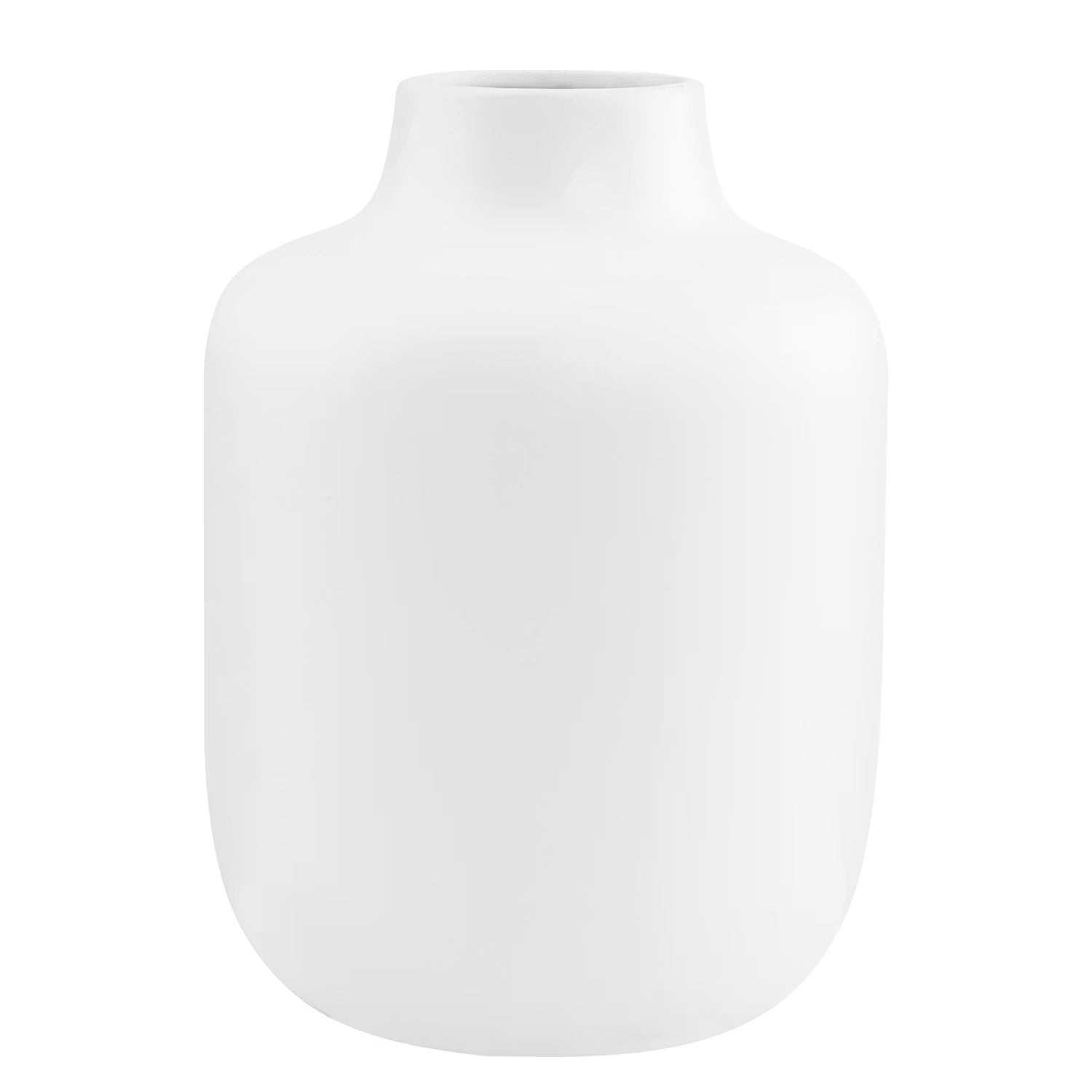 BELLE BLANC Vase - Porzellan - Weiß