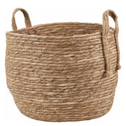RUSH ROPE Korb - Jute / Wasserhyazinthe - Natur - Durchmesser: 33 cm