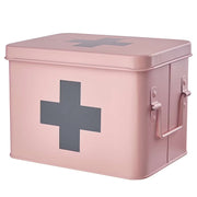 MEDIC Medikamentenbox - Eisen - Rosa / Grau - Rosa