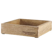 Kasten STANDARD SUPPLY - Mangoholz - Natur - Beige