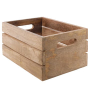 MANGO DAYS Mangoholzkiste - Mangoholz - Natur - 25 x 35 cm