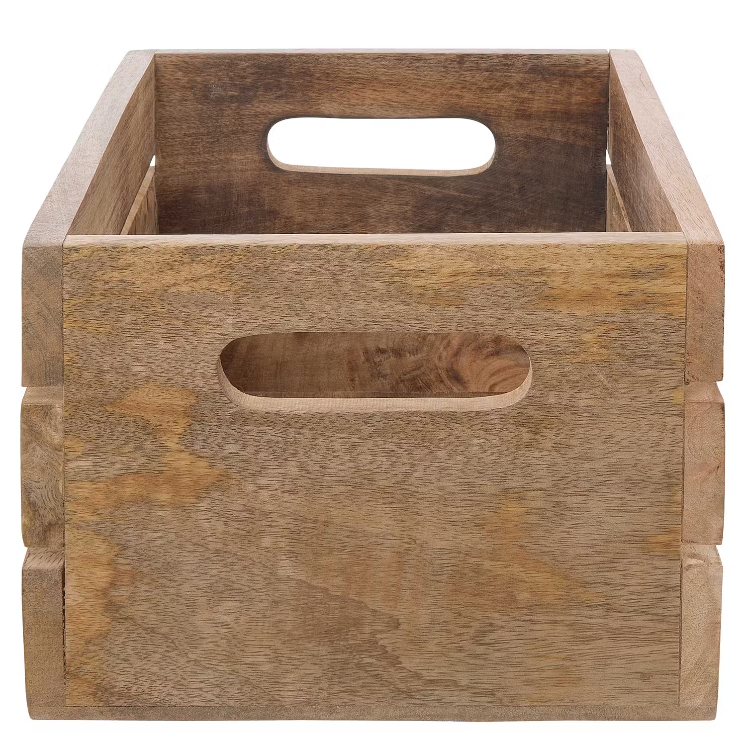 MANGO DAYS Mangoholzkiste - Mangoholz - Natur - 25 x 35 cm