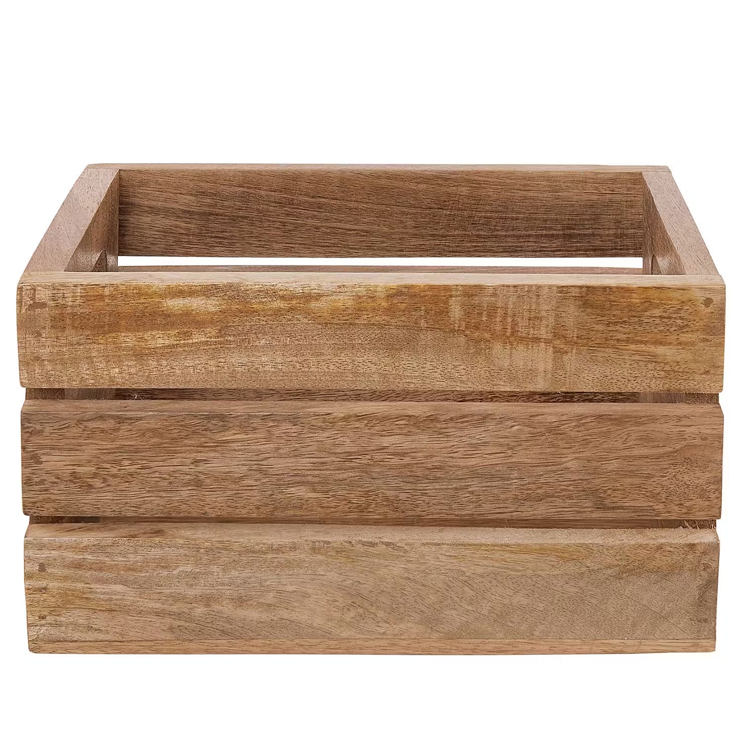 MANGO DAYS Mangoholzkiste - Mangoholz - Natur - 20 x 29 cm