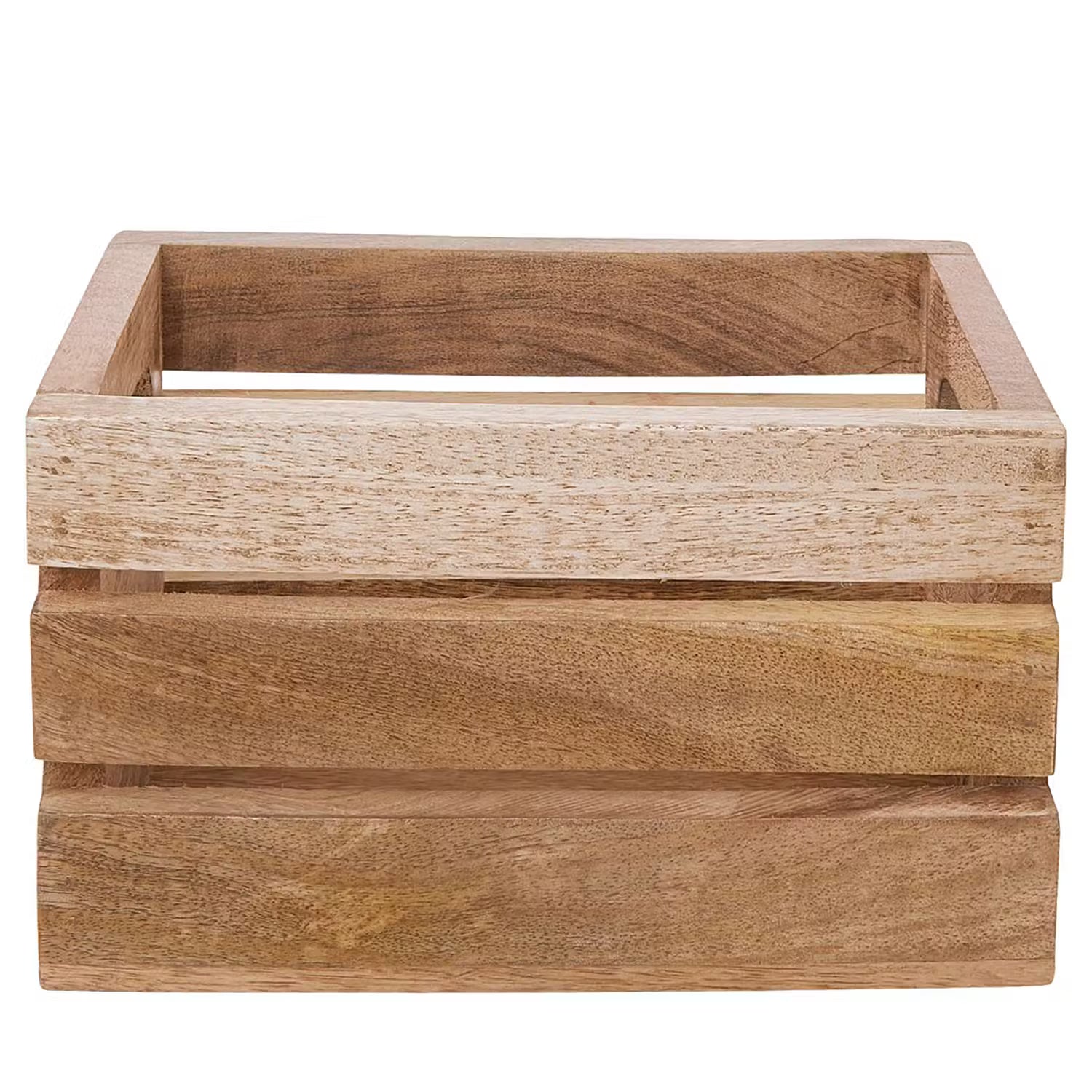 MANGO DAYS Mangoholzkiste - Mangoholz - Natur - 17 x 24 cm