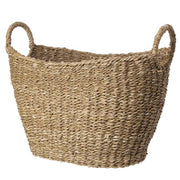 ERLA Korb mit Henkel - Typha - Natur - 26 x 26 cm