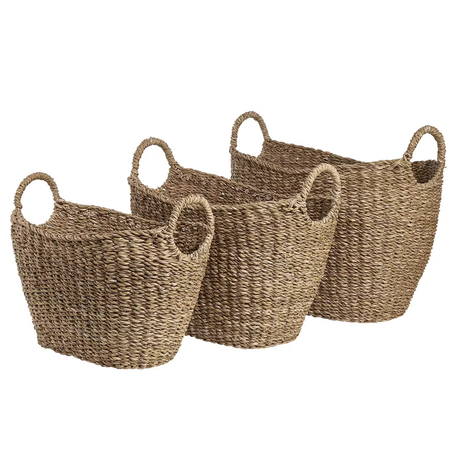 ERLA Korb mit Henkel - Typha - Natur - 28 x 16 cm