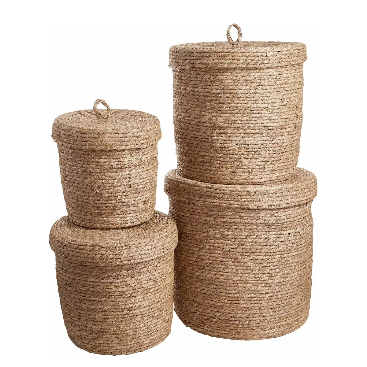 RUSH ROPE Korb mit Deckel – Ordnung mit Stil – BUTLERS