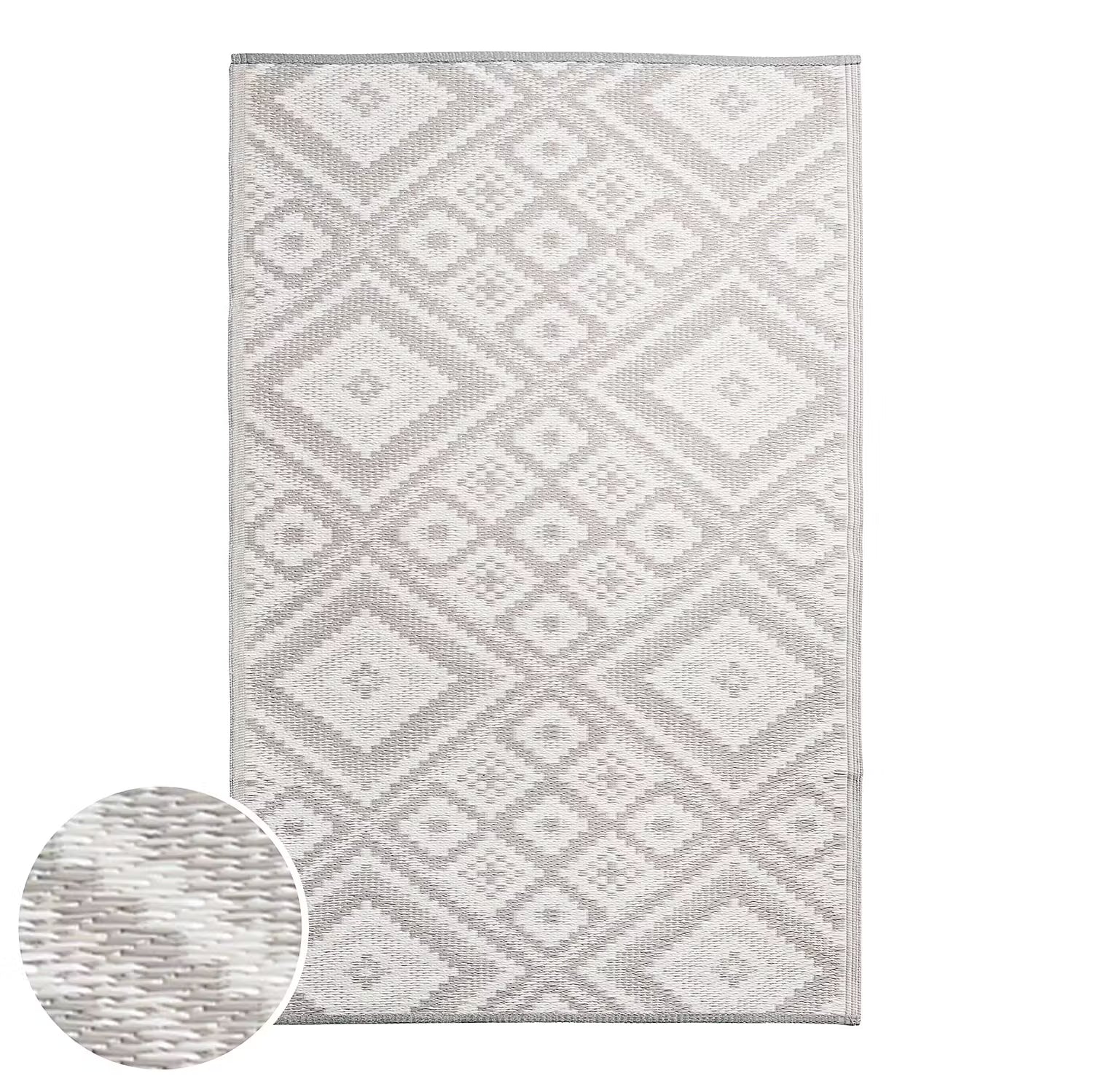 COLOUR CLASH In-/Outdoorteppich Ethno