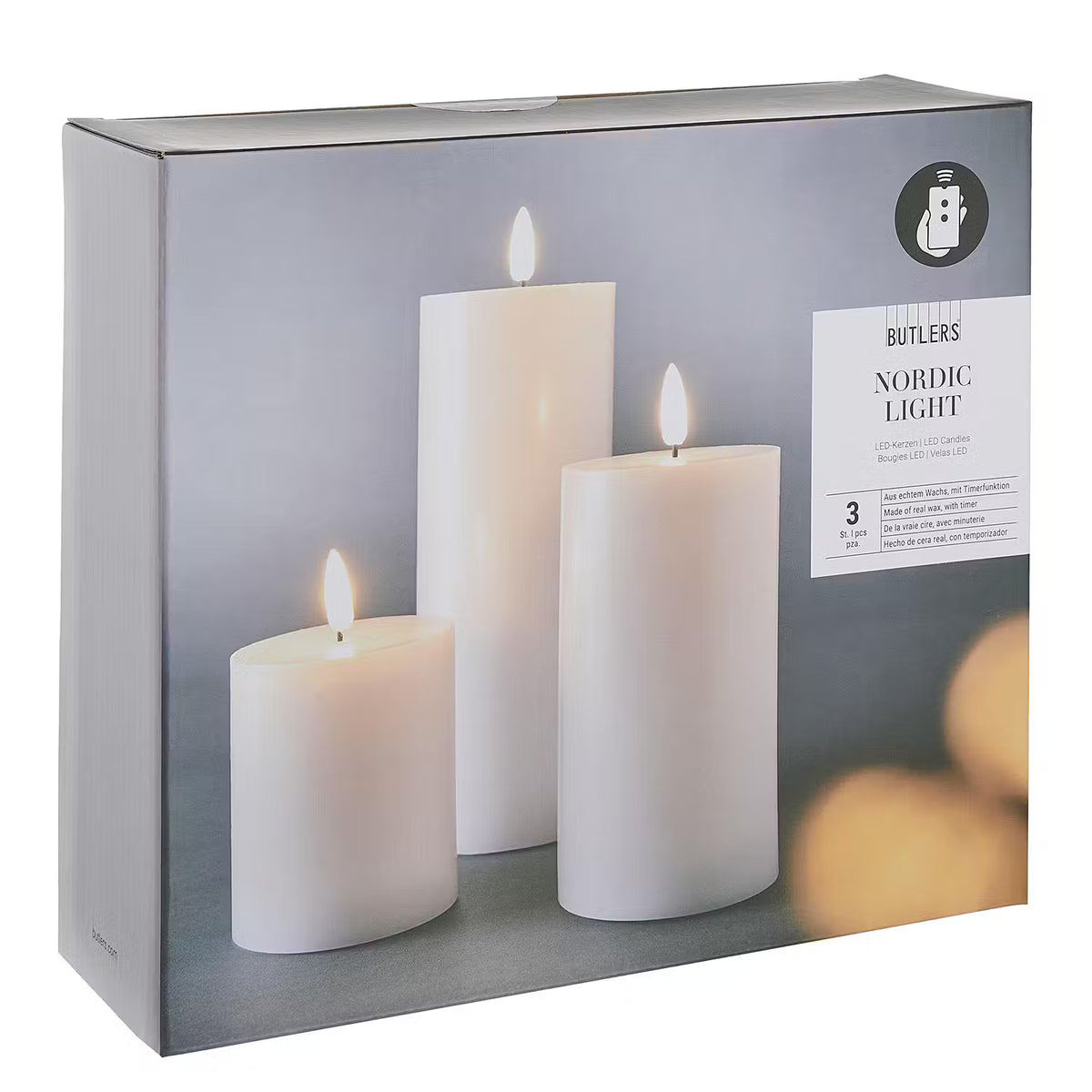 NORDIC LIGHT LED-Kerzen-Set 4-tlg. kaufen & erleben – BUTLERS