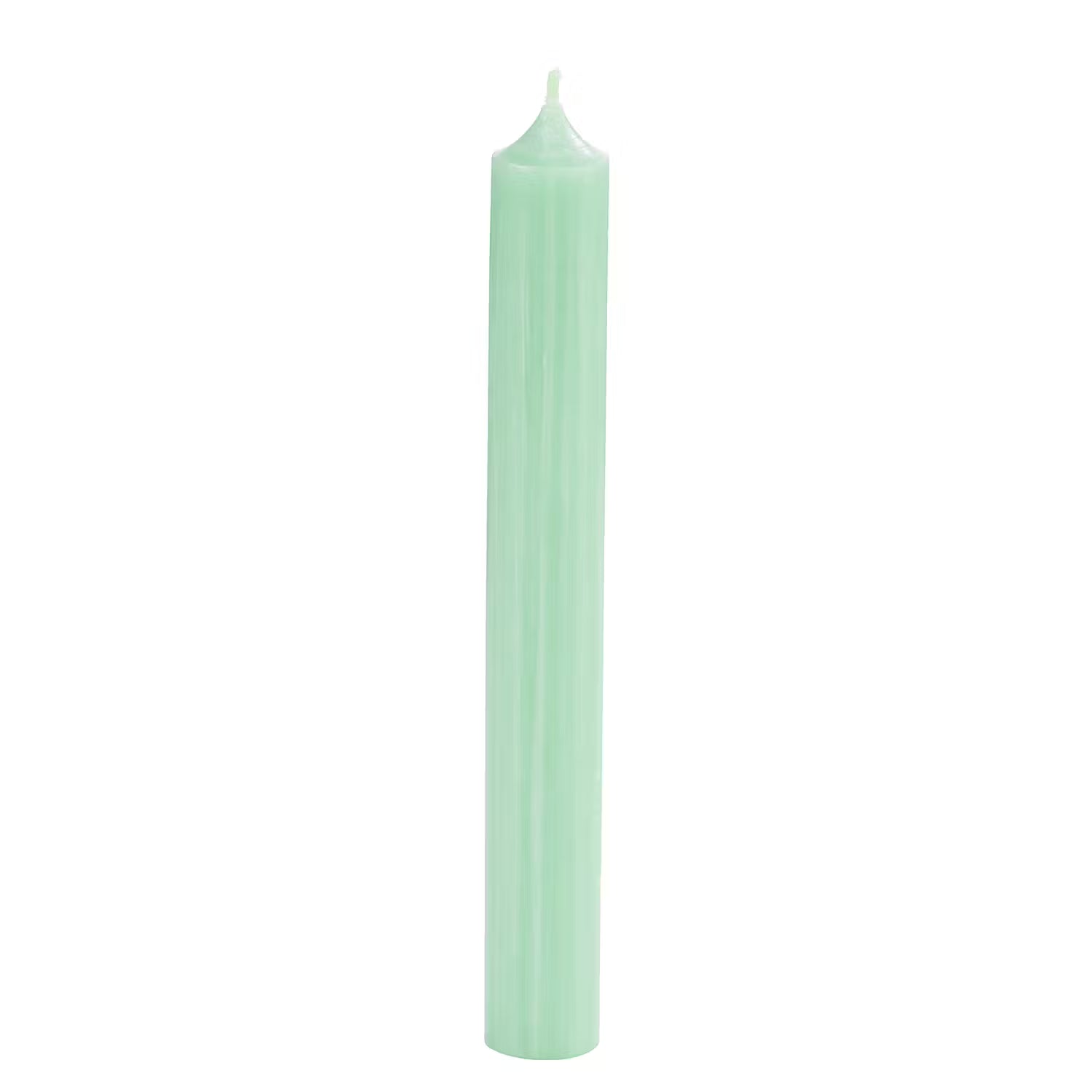RAINBOW Stabkerze 10er-Set - Wachs - Mint