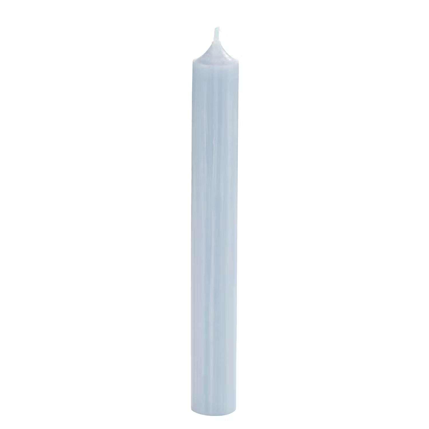 RAINBOW Stabkerze 10er-Set - Wachs - Pastellblau