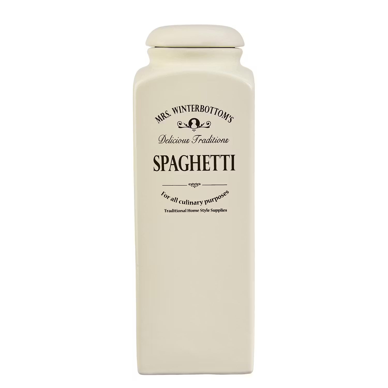 MRS. WINTERBOTTOM'S Vorratsdose Spaghetti - Keramik - Creme