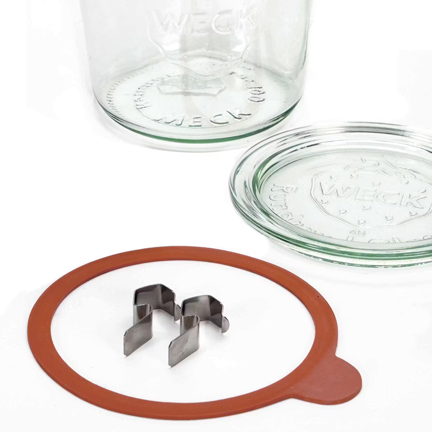 WECK Einkochglas-Set 6-tlg. - Klarglas - Transparent