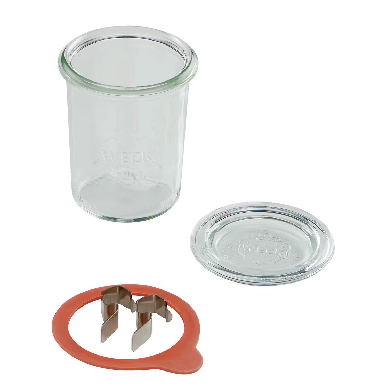 WECK Einmachglas-Set 6-tlg. - Klarglas - Transparent