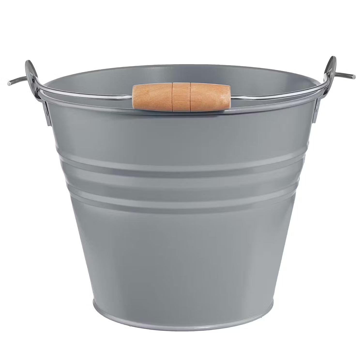 ZINC Eimer - Zink - Grau - Grau