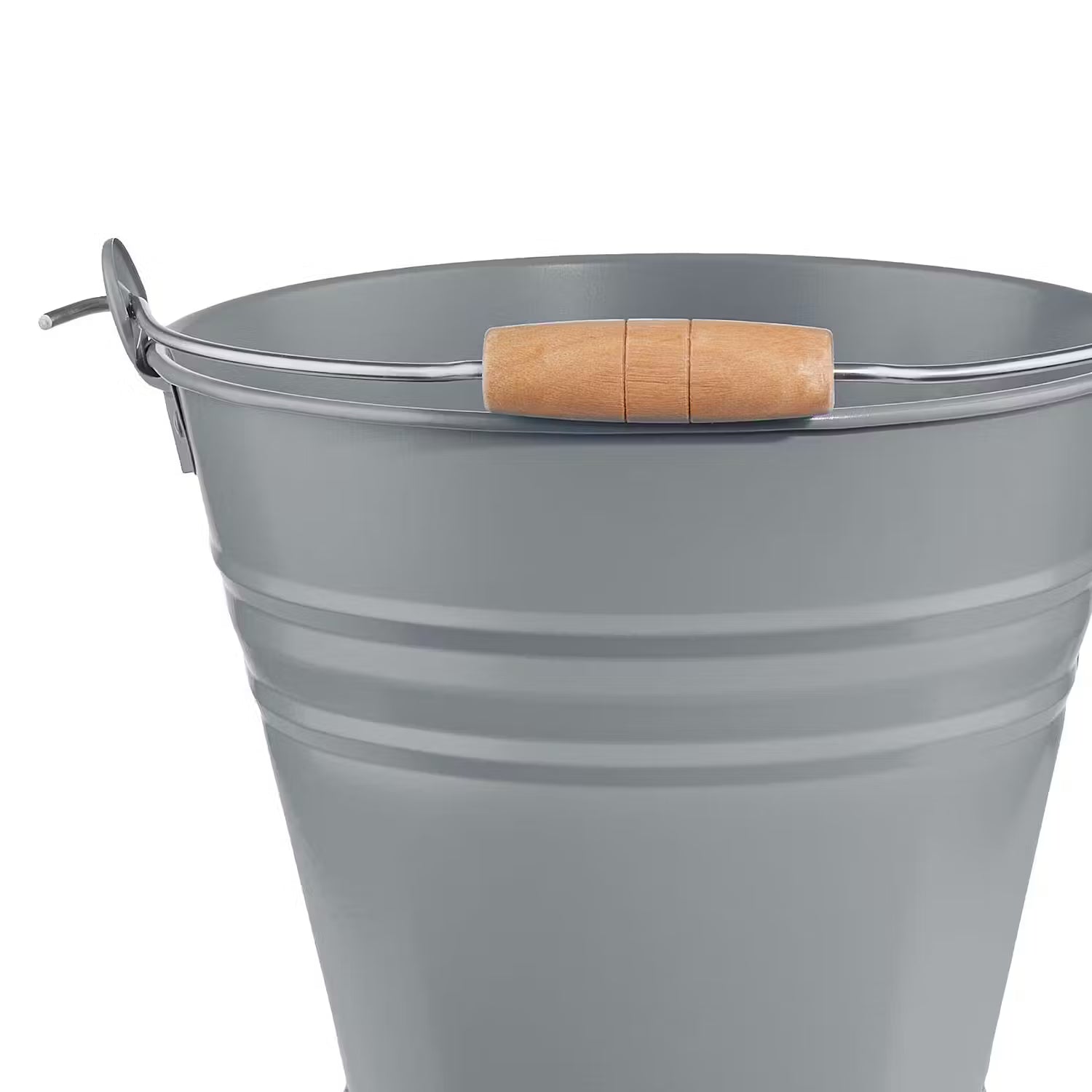 ZINC Eimer - Zink - Grau - Grau