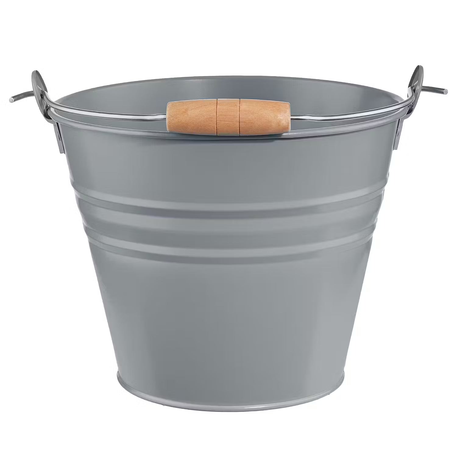 ZINC Eimer - Zink - Grau - Grau