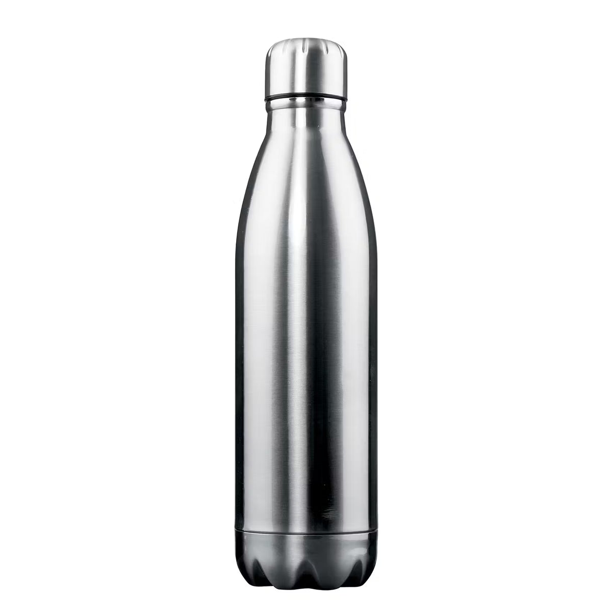 TO GO Isolierflasche - Edelstahl/Polypropylen/Silikon - Silber