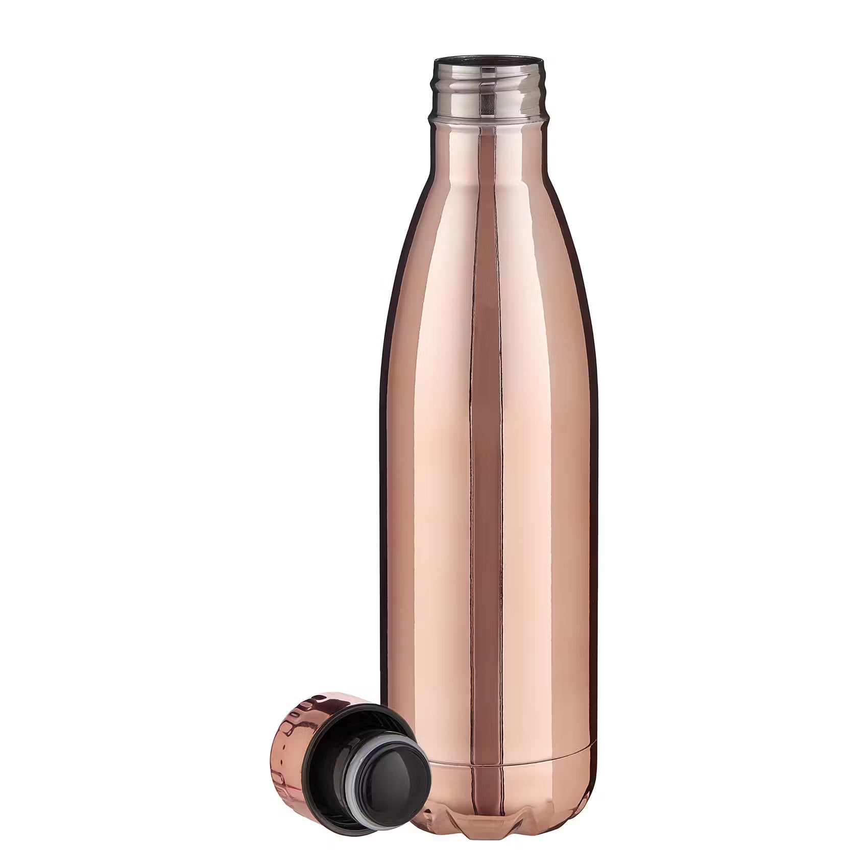 TO GO Isolierflasche - Edelstahl - Rosegold