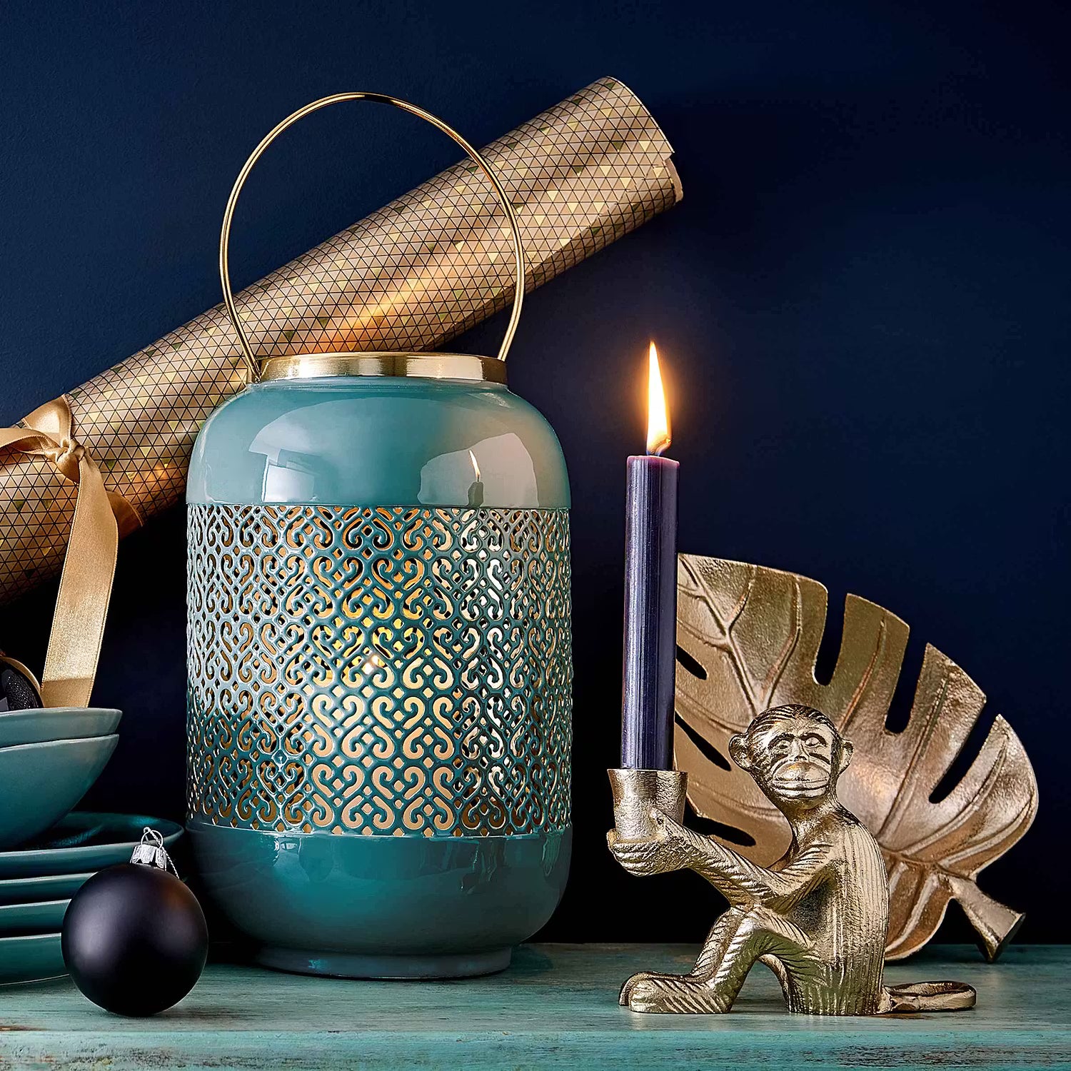 LE SINGE Kerzenhalter