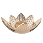 GOLDEN NATURE Teelichthalter - Aluminium - Gold