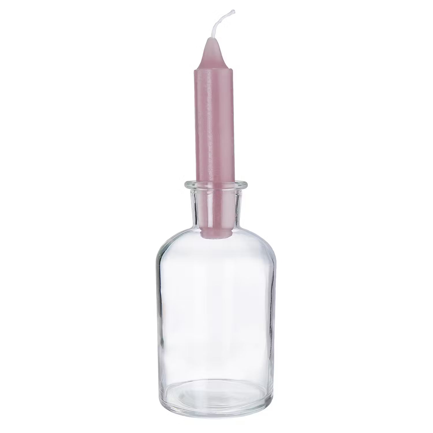 LITTLE LIGHT Kerzenhalter 4er-Set - Glas - Transparent