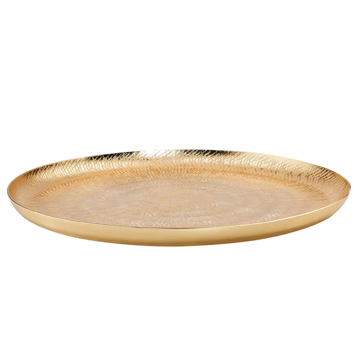 Dekoteller GOLDEN STAR - Aluminium - Gold