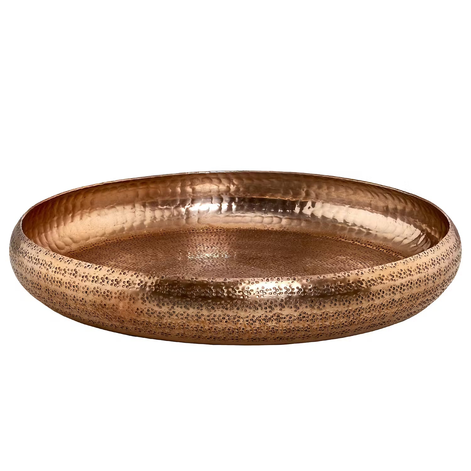 ORIENTAL LOUNGE Deko-Teller - Aluminium - Gold