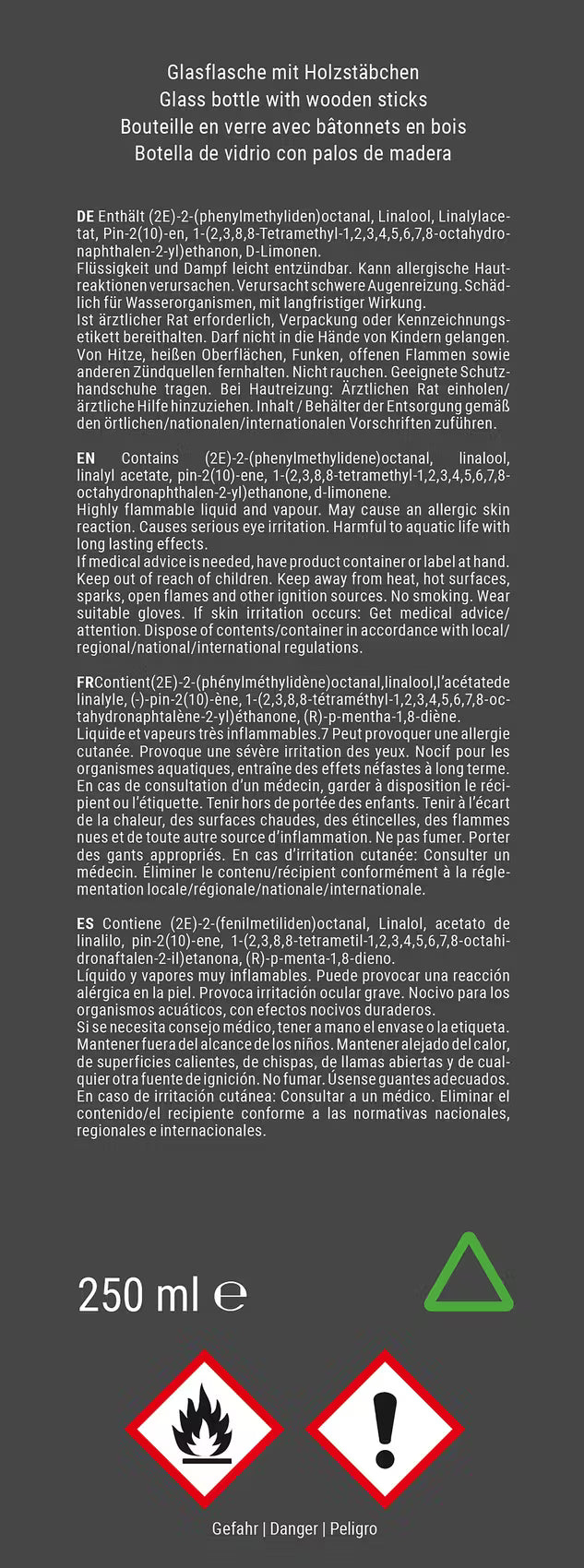 HOME & SOUL Raumduft Summer Rain - Füllmenge: 250 ml
