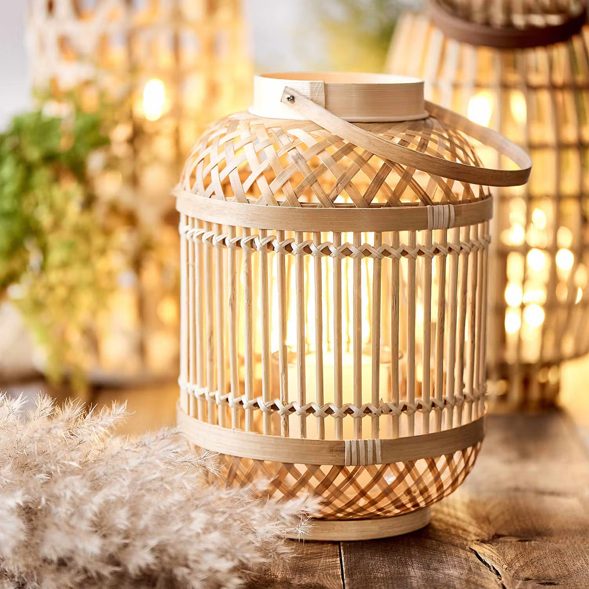 laterne bambus weiß BAMBOO NIGHTS Laterne 🎋 – Bambus & Licht – BUTLERS