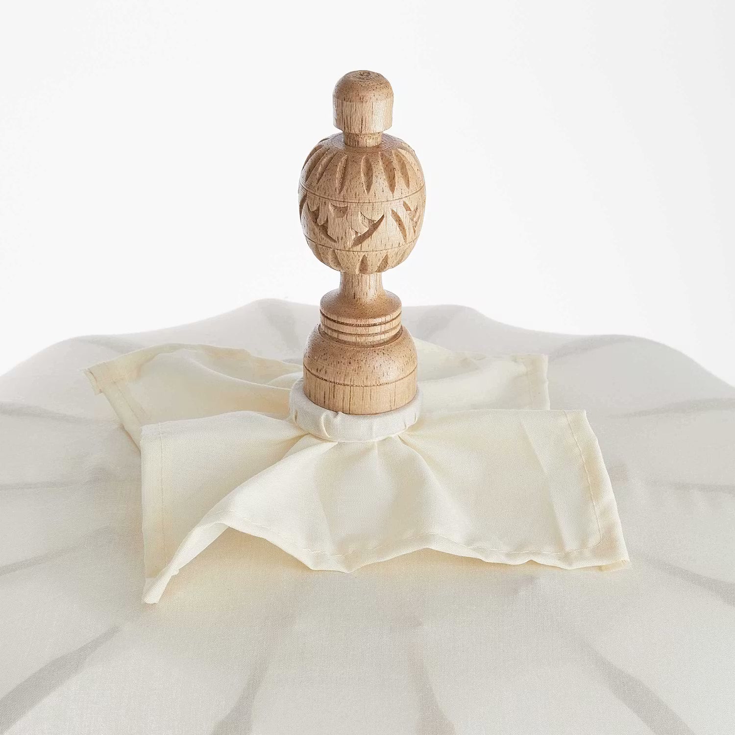 MACRAMÈ Tischdeko  - Baumwolle / Bambus - Creme