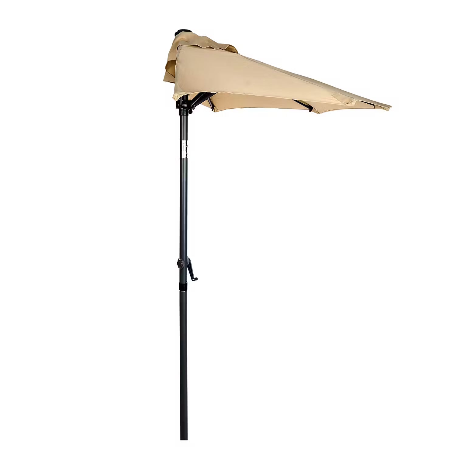 SIESTA Sonnenschirm halbrund - Aluminium / Polyester - Beige - Beige