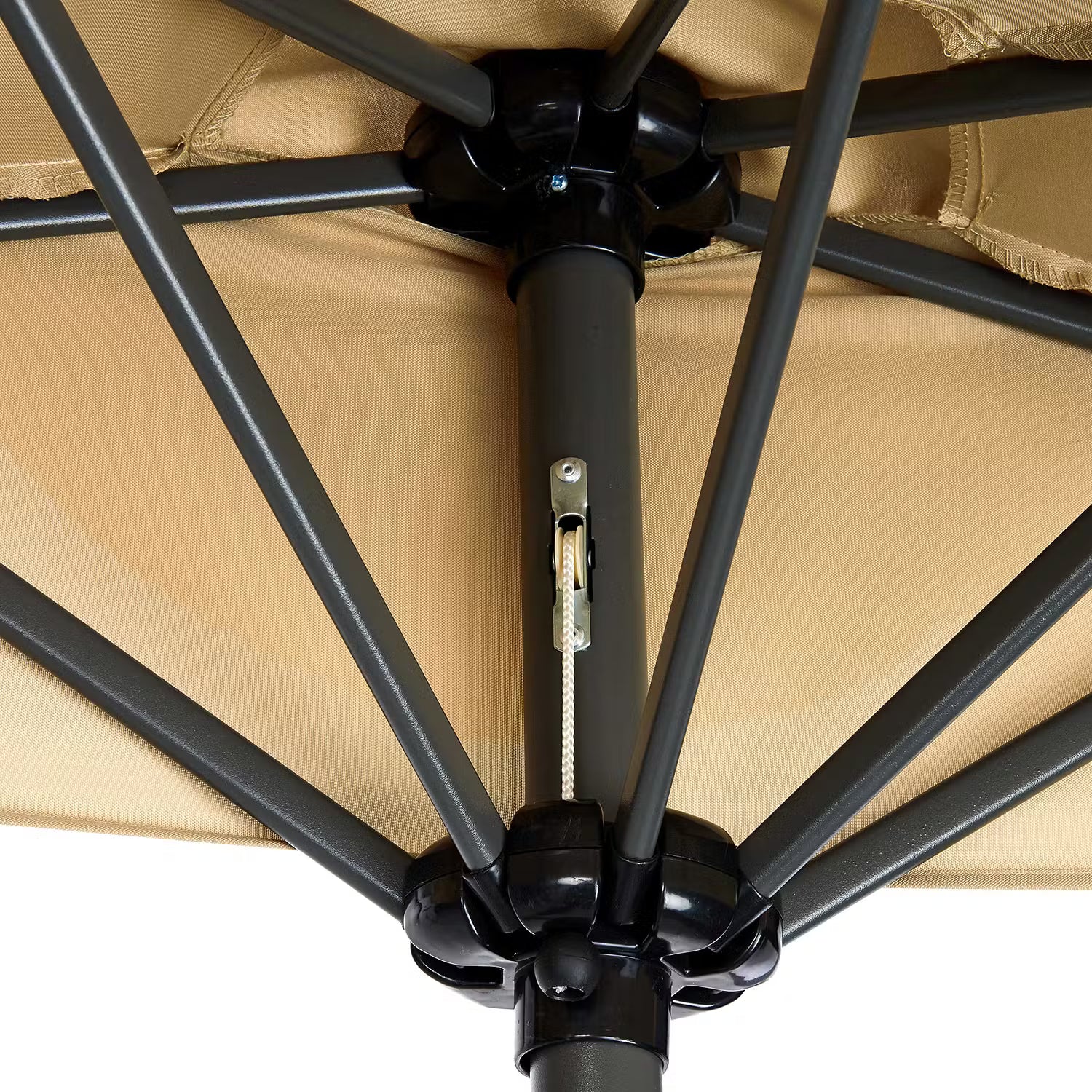 SIESTA Sonnenschirm halbrund - Aluminium / Polyester - Beige - Beige