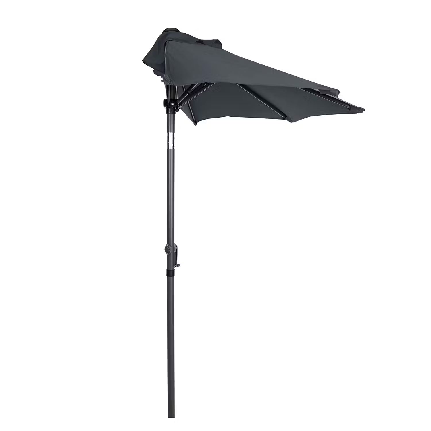 SIESTA Sonnenschirm - Aluminium / Polyester - Grau